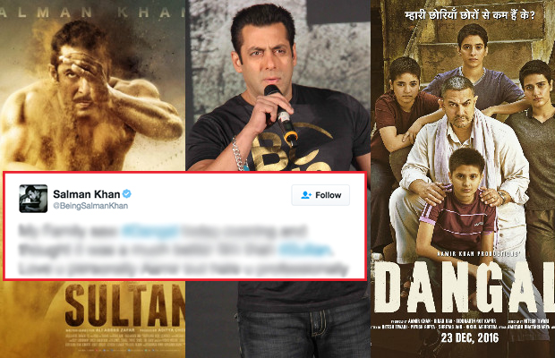 Salman Khan Compares Sultan And Dangal, Says He Hates Aamir Khan