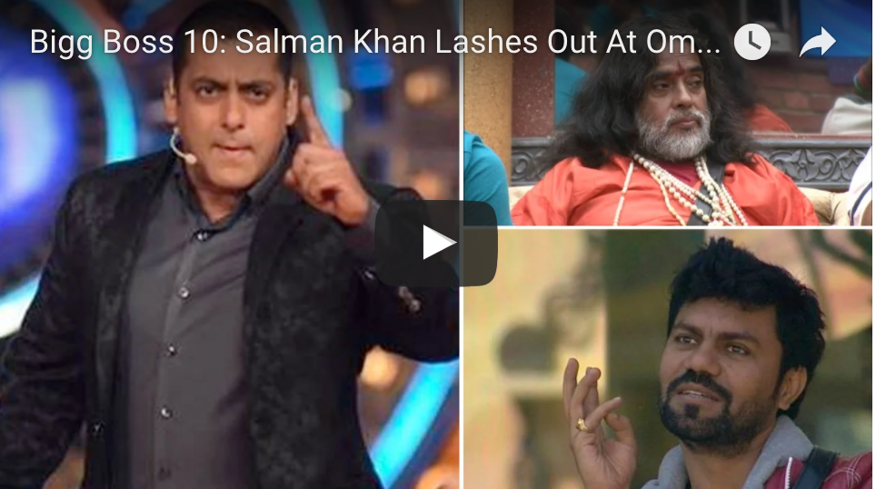 Bigg Boss 10: Salman Khan Lashes Out At Om Swami, Gaurav Chopra And How!