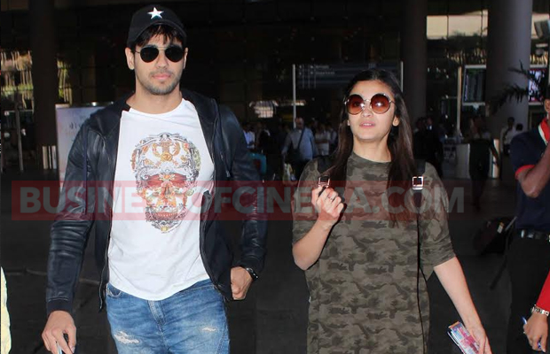Photos: Alia Bhatt And Sidharth Malhotra Spotted At The Airport, Have They Patched Up?