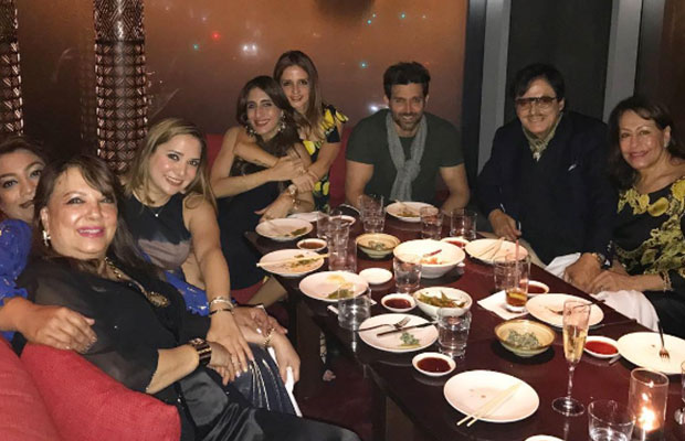 SPOTTED! Hrithik Roshan Enjoys Dinner Date With Ex Wife Sussanne And Family