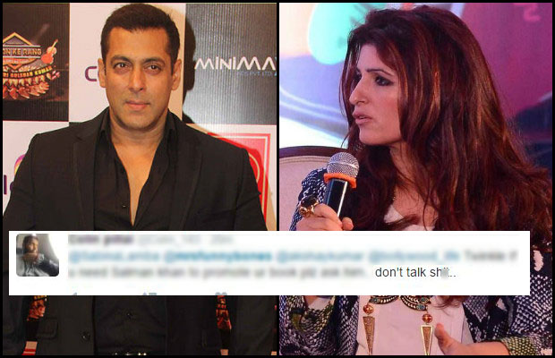 Salman Khan Fans HIT BACK At Twinkle Khanna For Taking A Dig At Their Hero!
