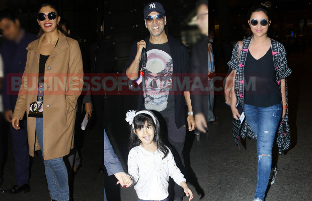Airport Diaries: Akshay Kumar With Family, Jacqueline Fernandez, Parineeti Chopra And Others Return From Holidays!