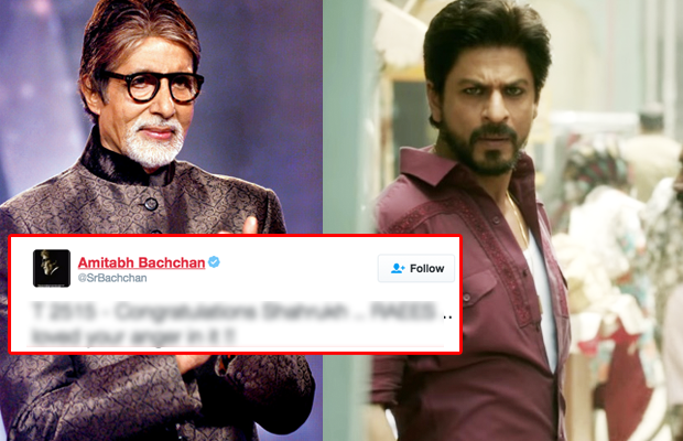 Amitabh Bachchan’s Reaction After Watching Shah Rukh Khan’s Raees