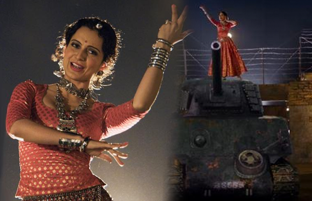 Kangana Ranaut Dances On A Stage Of Military Tanks In Mere Miyan Gaye England