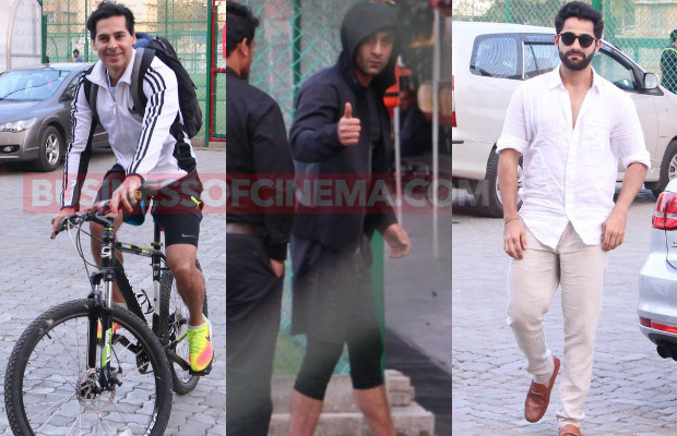 Spotted: Ranbir Kapoor, Dino Morea And Armaan Jain Battle It Out For A Football Match