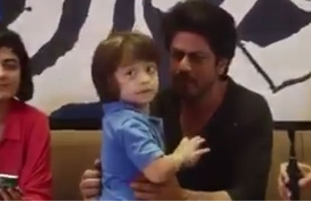 Watch: Shah Rukh Khan’s Son AbRam Gatecrashes The Interview And Is The Most Adorable Thing You Will See Today