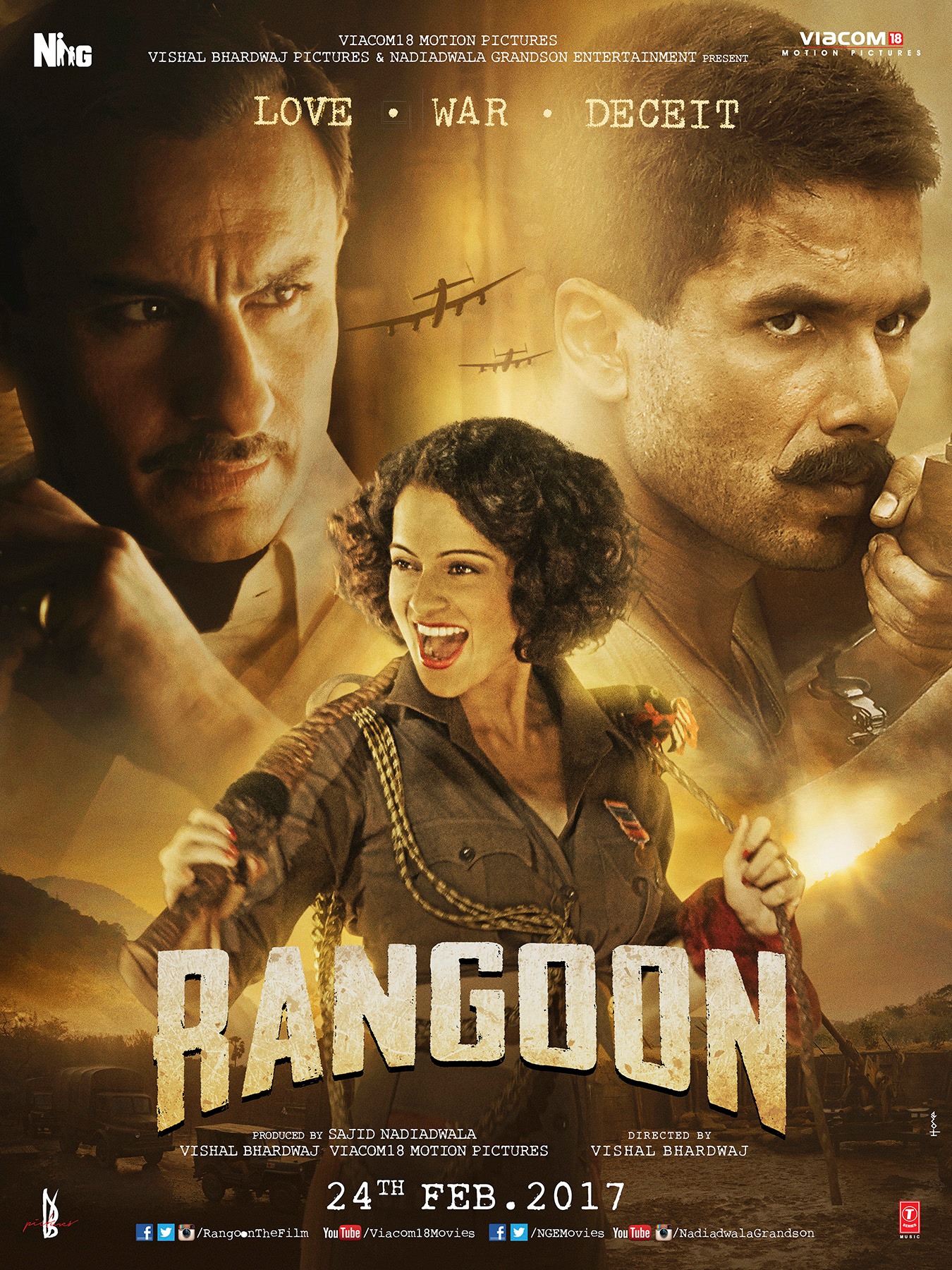 Oops! Legal Trouble For Shahid Kapoor-Kangana Ranaut’s Rangoon