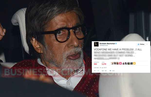 Amitabh Bachchan Takes A Dig At Vodafone, Reliance Jio Comes To Rescue- Twitterati In Splits!