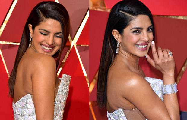 Photos: Priyanka Chopra Is Sashaying Down The Oscar 2017 Red Carpet In Stunning White!