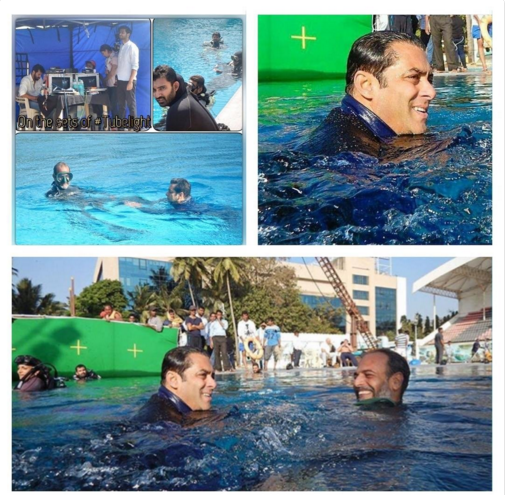 LEAKED PHOTOS: Salman Khan’s Underwater Shoot From Tubelight