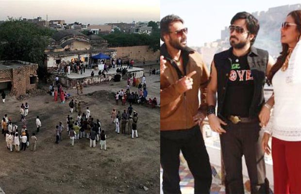 Oops! Here’s What Happened On The Sets Of Ajay Devgn’s Baadshaho