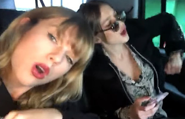 Watch: Taylor Swift And Gigi Hadid Jamming To I Don’t Wanna Live Forever For The First Time!