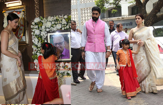 Just In Photos: Bachchan Family Pays Homage To Aishwarya Rai’s Father Krishnaraj Rai