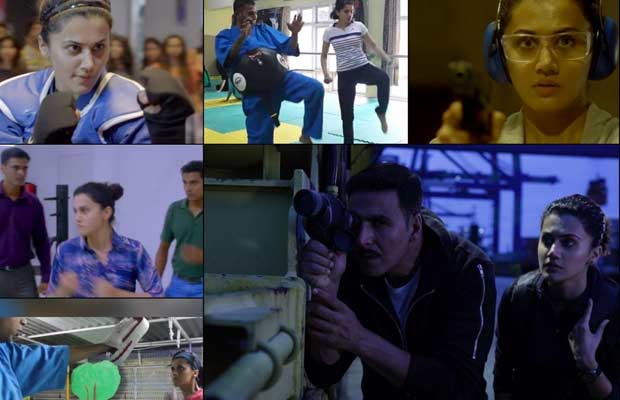 Taapsee Pannu Trains Hard To Unleash Her Action Side In Naam Shabana