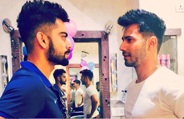 Pic: When Varun Dhawan Copied Virat Kohli’s Hairstyle, You Won’t Believe What The Cricketer Did Next