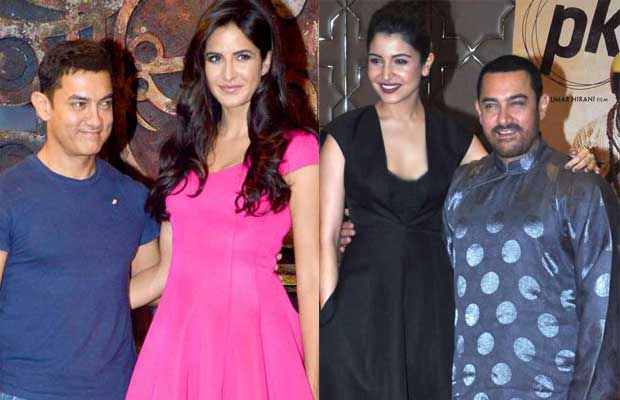 Surprising! Aamir Khan Will Never Work With Katrina Kaif And Anushka Sharma Again?