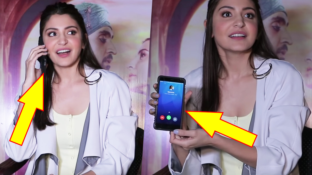 Watch: Midst Phillauri Interview Reporters Phone Rings, What Anushka Sharma Did Next Will Amaze You!