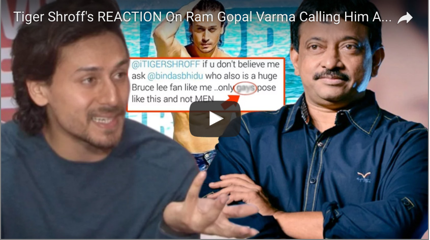 Watch: Tiger Shroff’s BANG ON Reply To Ram Gopal Varma’s Machoism Remark