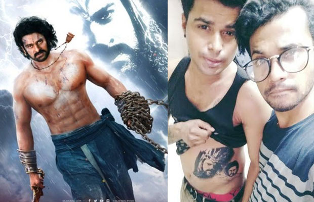 Prabhas’ Fan Gets The Iconic Baahubali Tattooed!