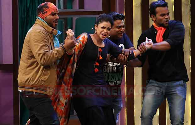 Guess Who Shot With Kapil Sharma For A Special Villain Themed Episode For TKSS