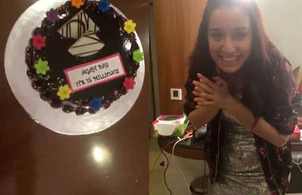 Shraddha Kapoor Gets A Surprise For Completion Of 15 Million Followers On Instagram