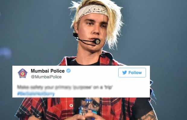 Mumbai Police’s Tweets On Justin Bieber’s Concert Are Hilarious