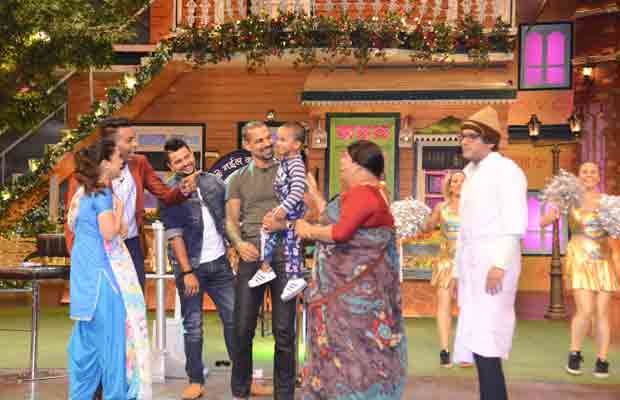 Photos: Indian Cricketers Have A Blast On The Set Of The Kapil Sharma Show