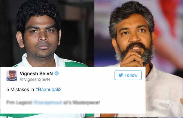 This Filmmaker Pointed Out 5 Major Mistakes In Baahubali 2, Here’s How SS Rajamouli Reacted!