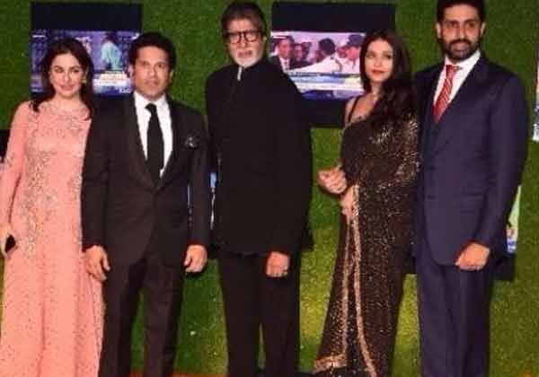 Sachin-&-Bachchan-Family