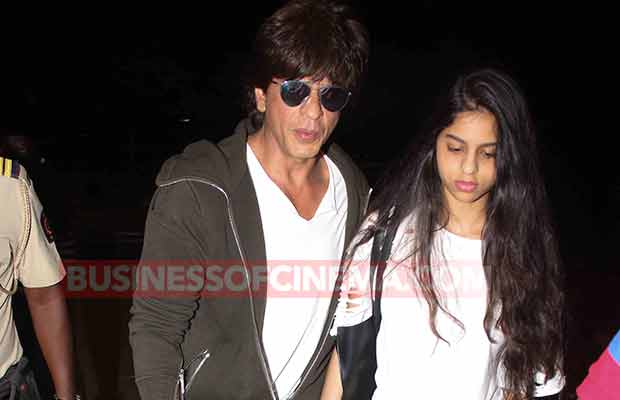 In Pics: Shah Rukh Khan Drops His Daughter Suhana Khan At The Airport