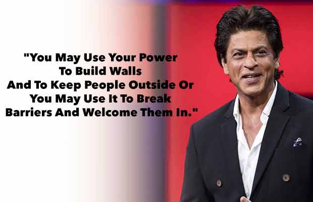 Shah Rukh Khan’s TED Talk : 10 Quotes On Being A Movie Star And Social Media