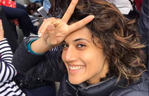 Taapsee Pannu Makes Most Of Her Time In London While Shooting For Judwaa 2