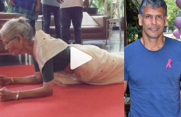 Watch: Milind Soman’s 78 Year Old Mother Pulls Off A Plank For 80 Seconds