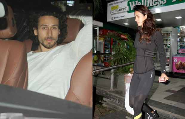 Spotted: Alleged Lovebirds Tiger Shroff And Disha Patani Outside A Medical Shop!