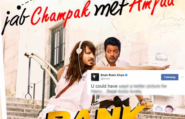 Shah Rukh Khan UPSET With Bank Chor Riteish Deshmukh’s Jab Harry Met Sejal Spoof? Here’s How He Reacted!