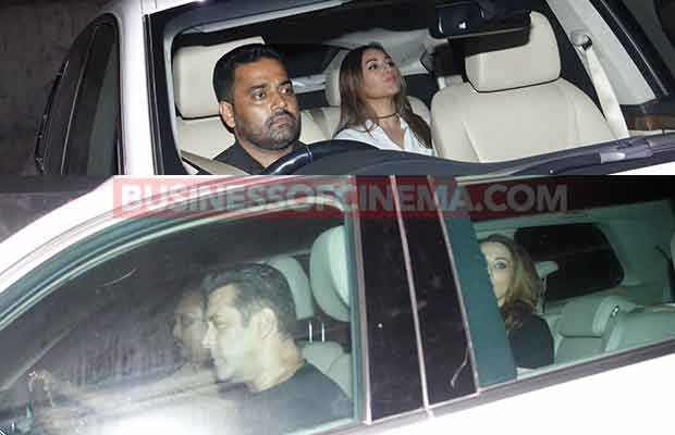 Photos: Salman Khan Arrives With Girlfriend Iulia Vantur And Sonakshi Sinha At Tubelight Screening