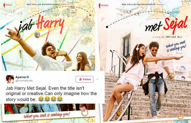 Shah Rukh Khan And Anushka Sharma Starrer Jab Harry Met Sejal’s Title DISAPPOINTS Fans