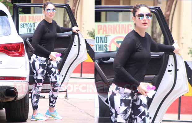 Kareena Kapoor Khan Sports This Bold Printed Leggings On Her Way To Gym