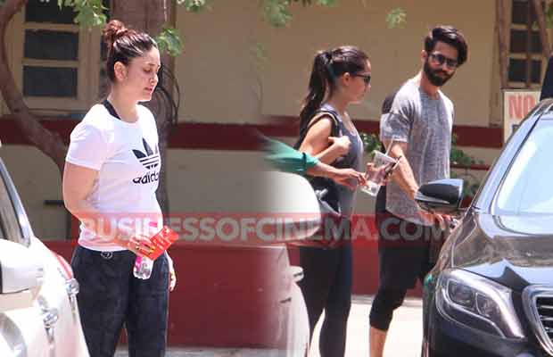 JUST IN PHOTOS: Shahid Kapoor, Mira Rajput And Kareena Kapoor Khan Snapped At Gym