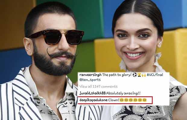 Totally Unexpected! Deepika Padukone Calls Ranveer Singh A ‘Clown’, Here’s How He Responded!