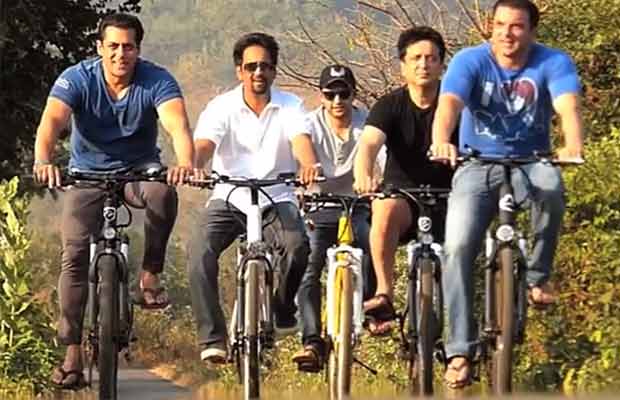 Sajid Nadiadwala Ecycling Along With Salman Khan And Sohail Khan Will Make You Want To Ride Your Cycle!