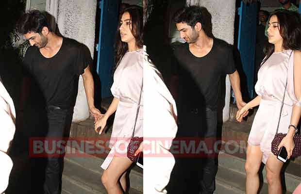 Photos: Sara Ali Khan Spotted With Sushant Singh Rajput On A Late Night Dinner
