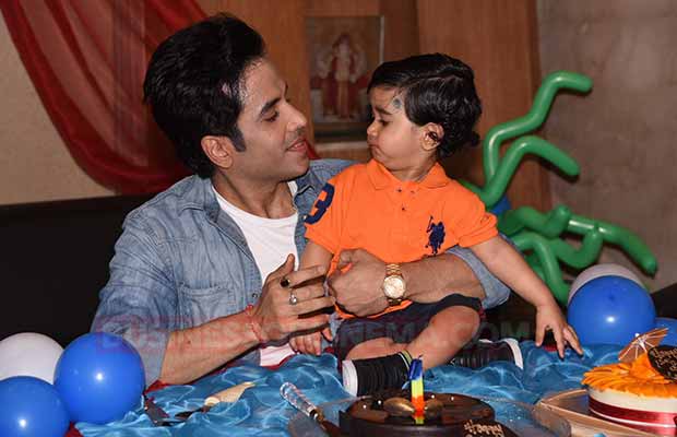 Just In Photos: Tusshar Kapoor Celebrate Son Lakshya’s First Birthday