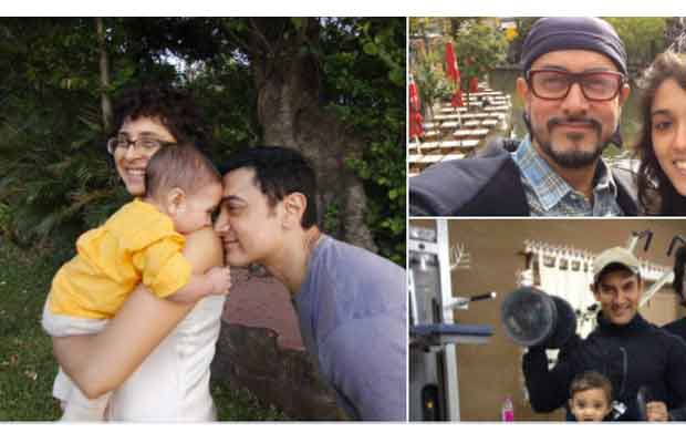 Father’s Day Special: Aamir Khan Posts This Adorable Pic With Ira, Junaid And Azad