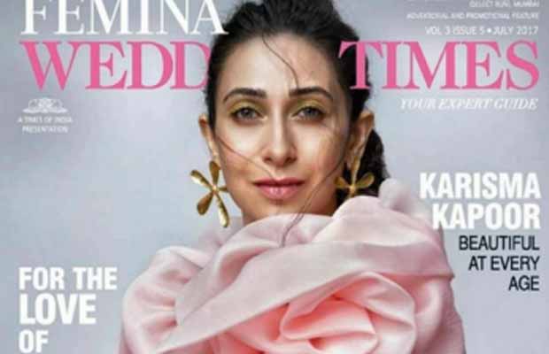 Karisma Kapoor Looks Dazzling As She Poses For The Coverpage Of Femina