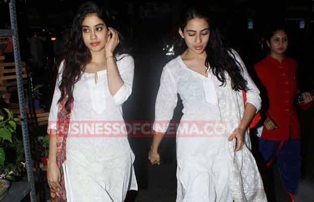 Photos: Jhanvi Kapoor And Sara Ali Khan Spotted Twinning In White- Who Wore It Better?