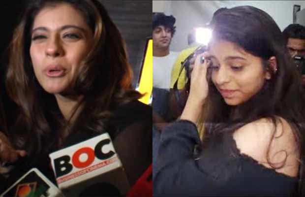 Kajol Devgn Lashes At Media For Bullying Shah Rukh Khan’s Daughter Suhana!