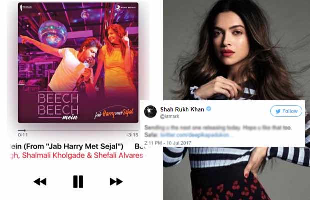 Deepika Padukone Says She Likes The Song Beech Beech Mein, Here’s How Shah Rukh Khan Reacted!