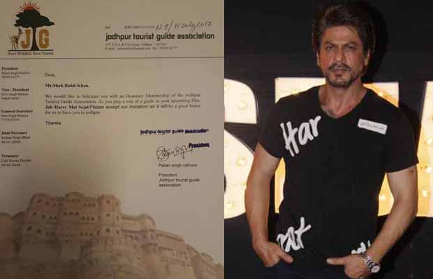 Shah Rukh Khan To Receive Honorary Membership From Jodhpur Guide Association