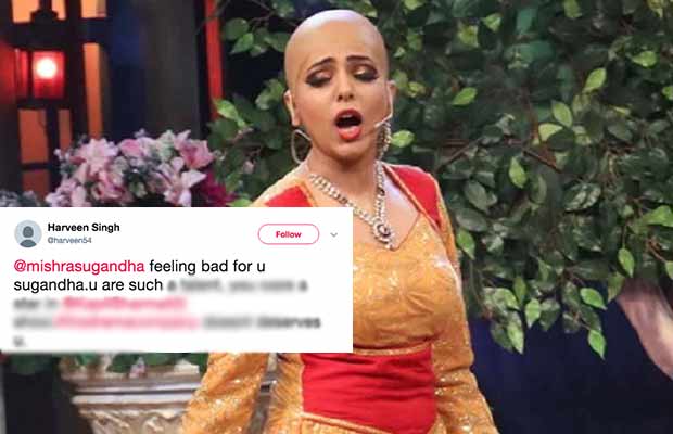 Twitter Reacts On Sugandha Mishra’s Bald Look In The Drama Company!